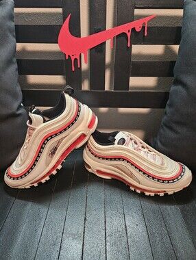 Nike Air Max 97 'Script Swoosh Pack' (GS) - Sz 4Y/5.5W (CQ4817-100)